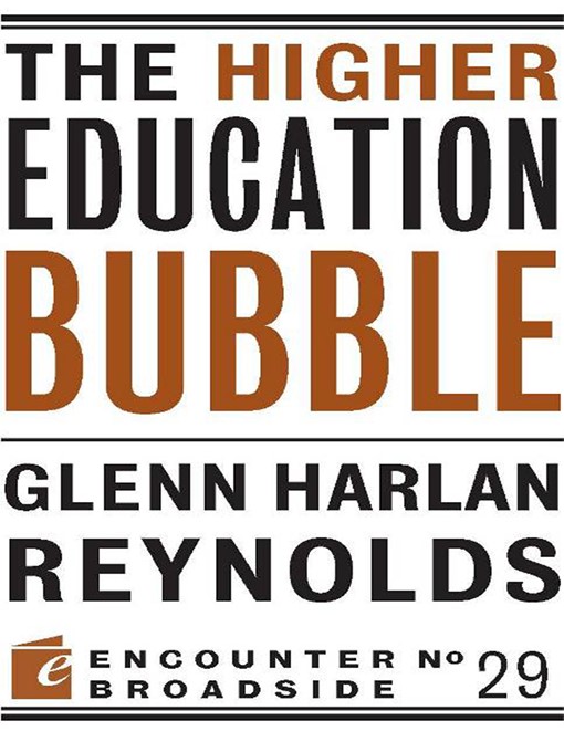 Cover image for The Higher Education Bubble